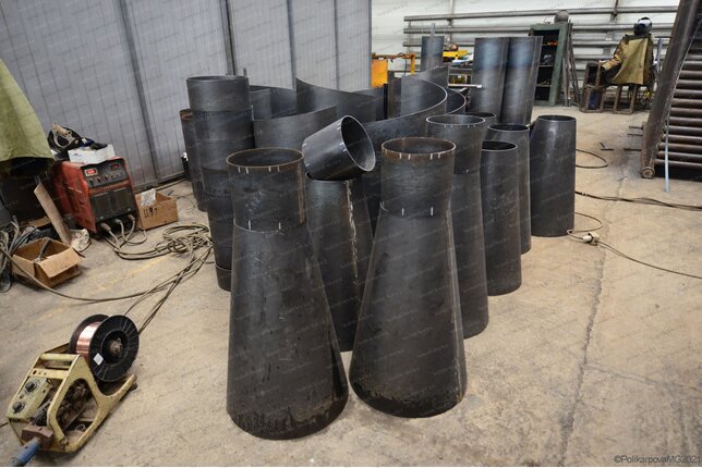 Изготовление промышленных циклонов ЦН 11 400 2УП