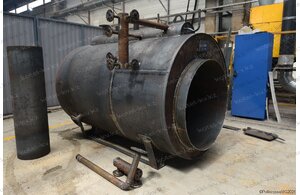 Паровой котел 1000 кг в час на мазуте и отработанном масле температура пара 115 С изготовление