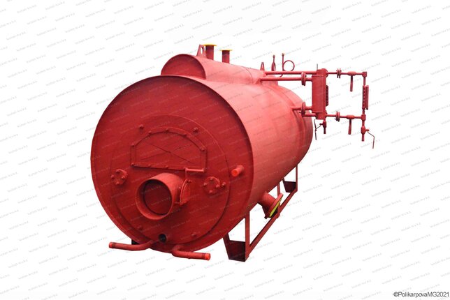 Мазутный жаротрубный котел 300 кг пара в час 115 С